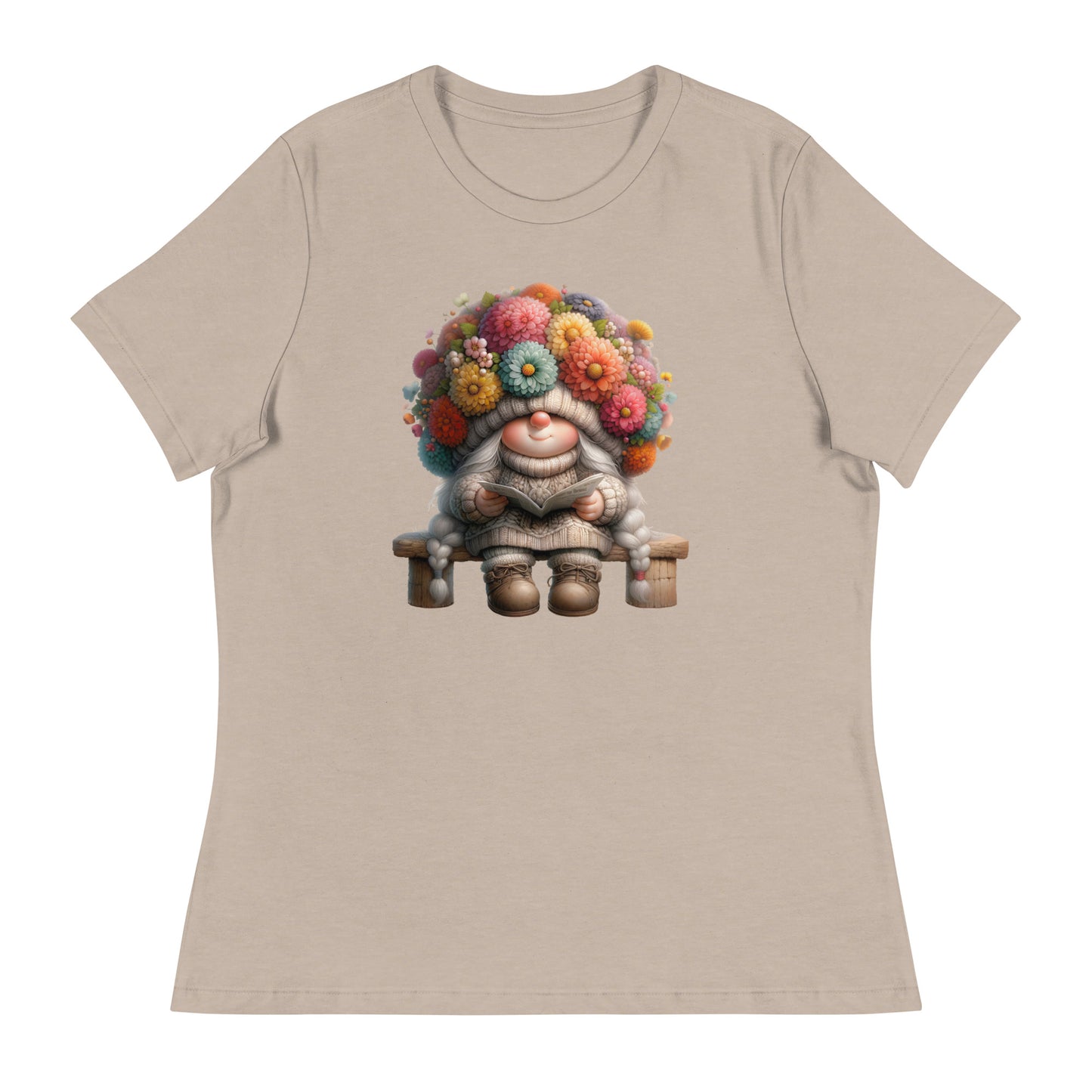 Women's Relaxed T-Shirt "Spring Gnomes" 07