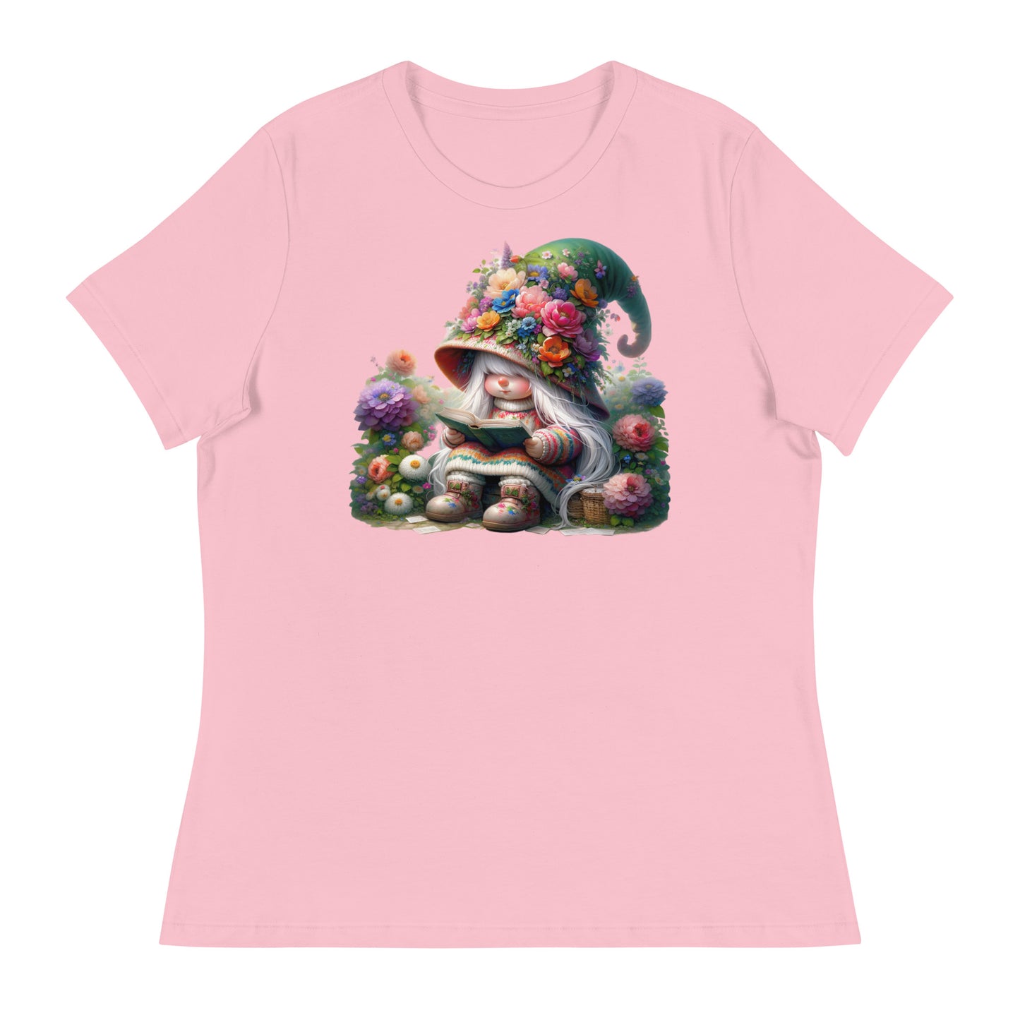 Women's Relaxed T-Shirt "Spring Gnomes" 03