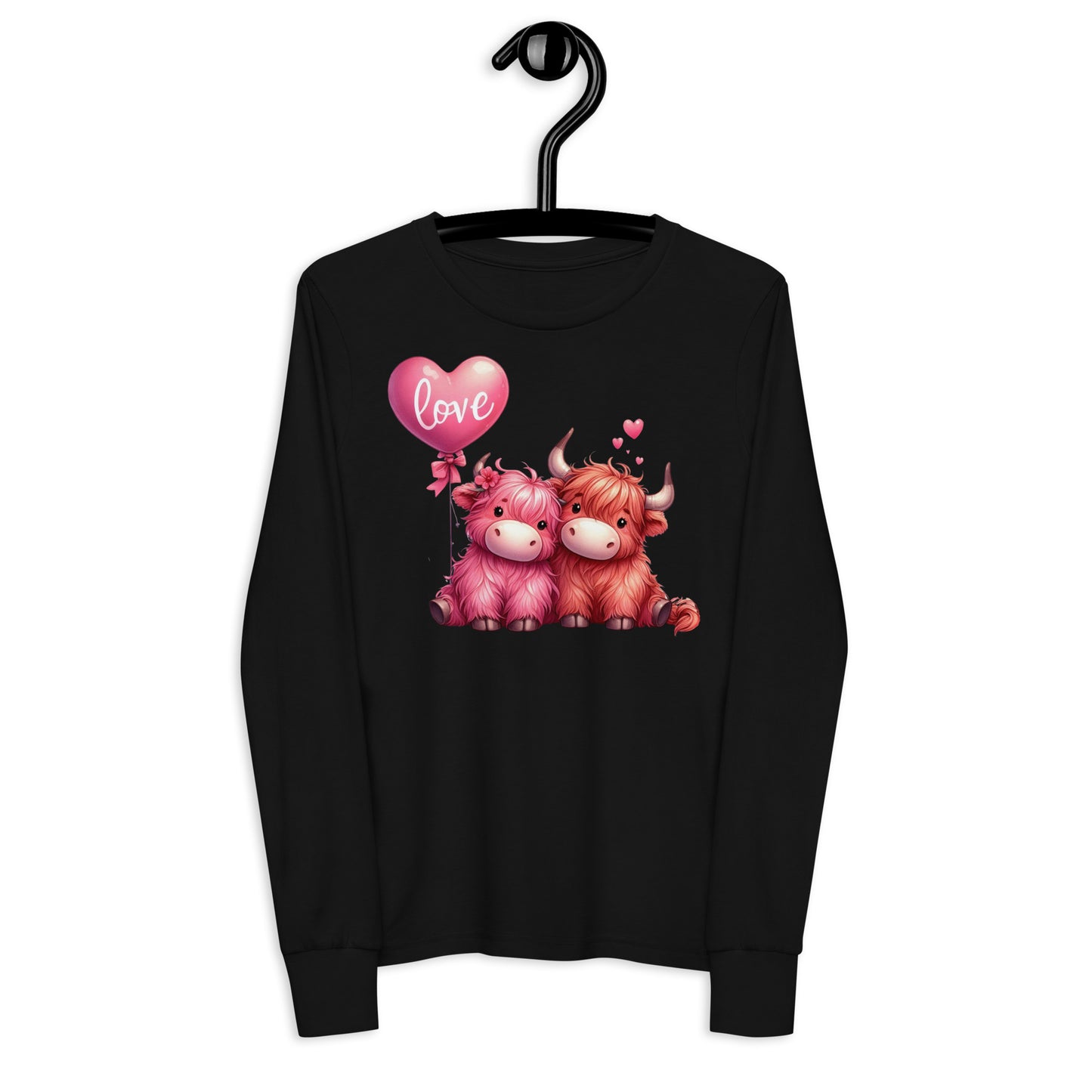 Teen Kawaii Yaks Youth Long Sleeve Tee