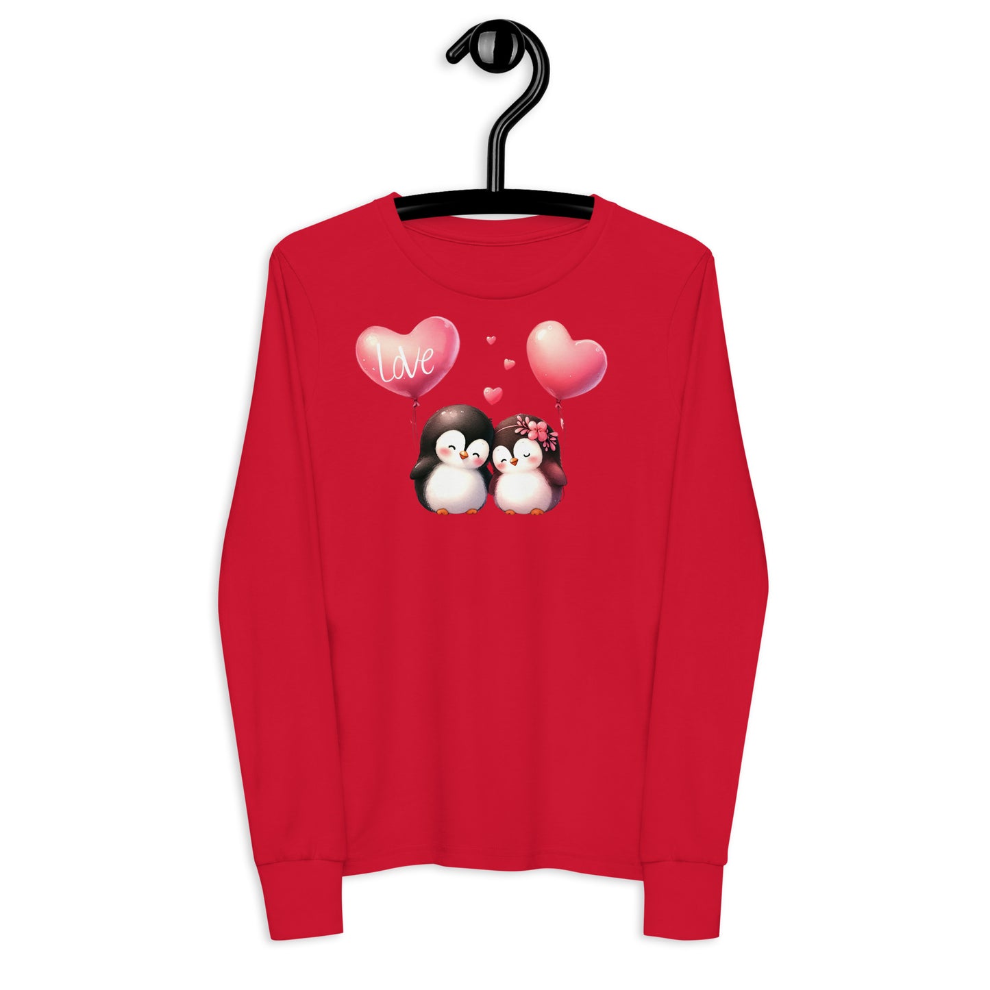 Teen Kawaii Penguins Youth Long Sleeve Tee