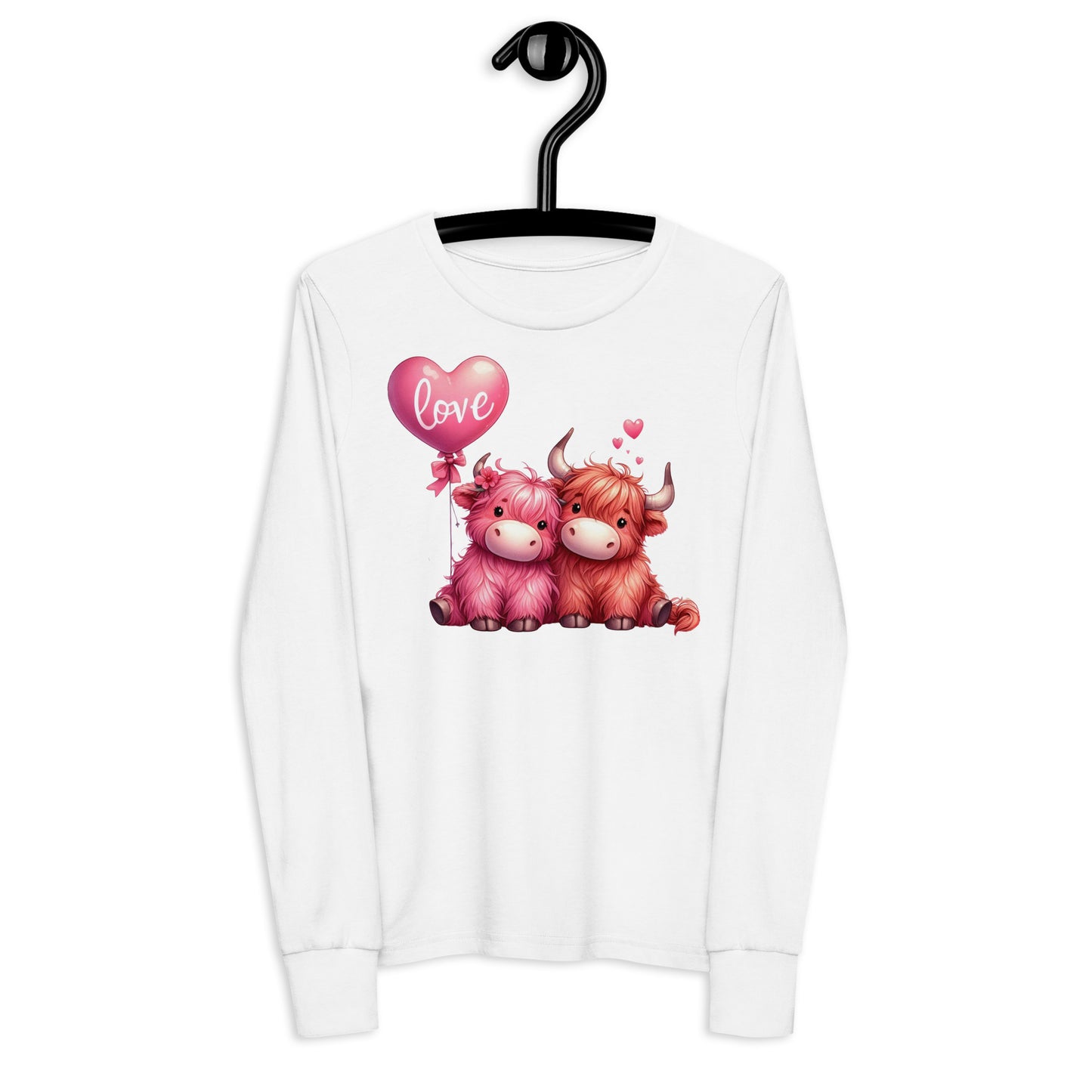 Teen Kawaii Yaks Youth Long Sleeve Tee