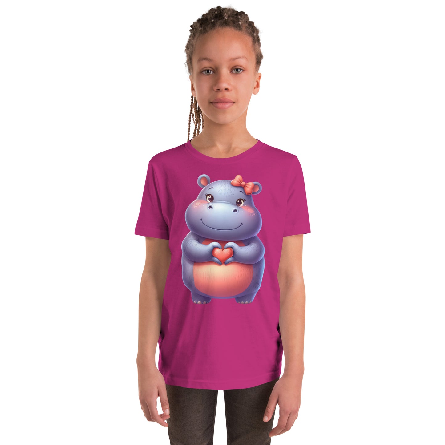 Hippo Youth Short Sleeve T-Shirt