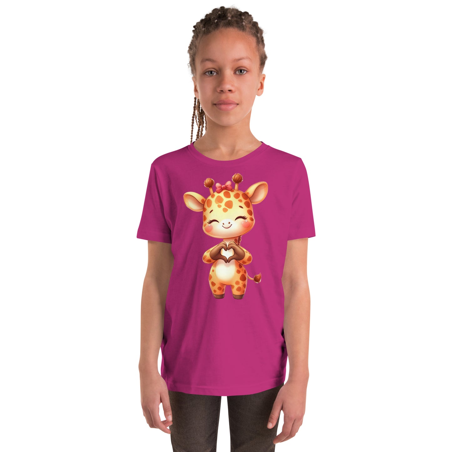 Giraffe Youth Short Sleeve T-Shirt