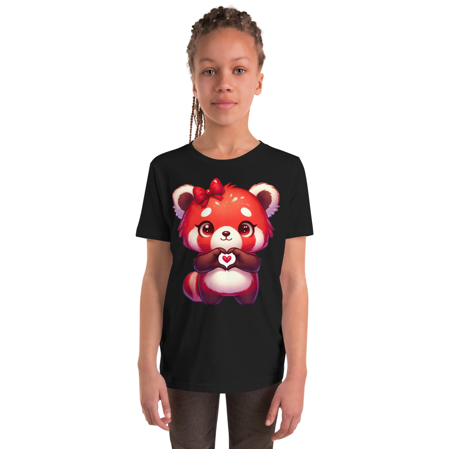 Red Panda Youth Short Sleeve T-Shirt