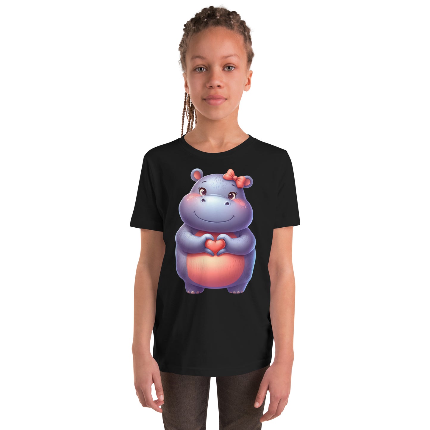 Hippo Youth Short Sleeve T-Shirt