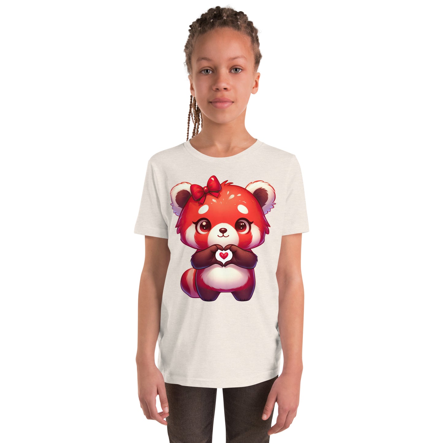 Red Panda Youth Short Sleeve T-Shirt