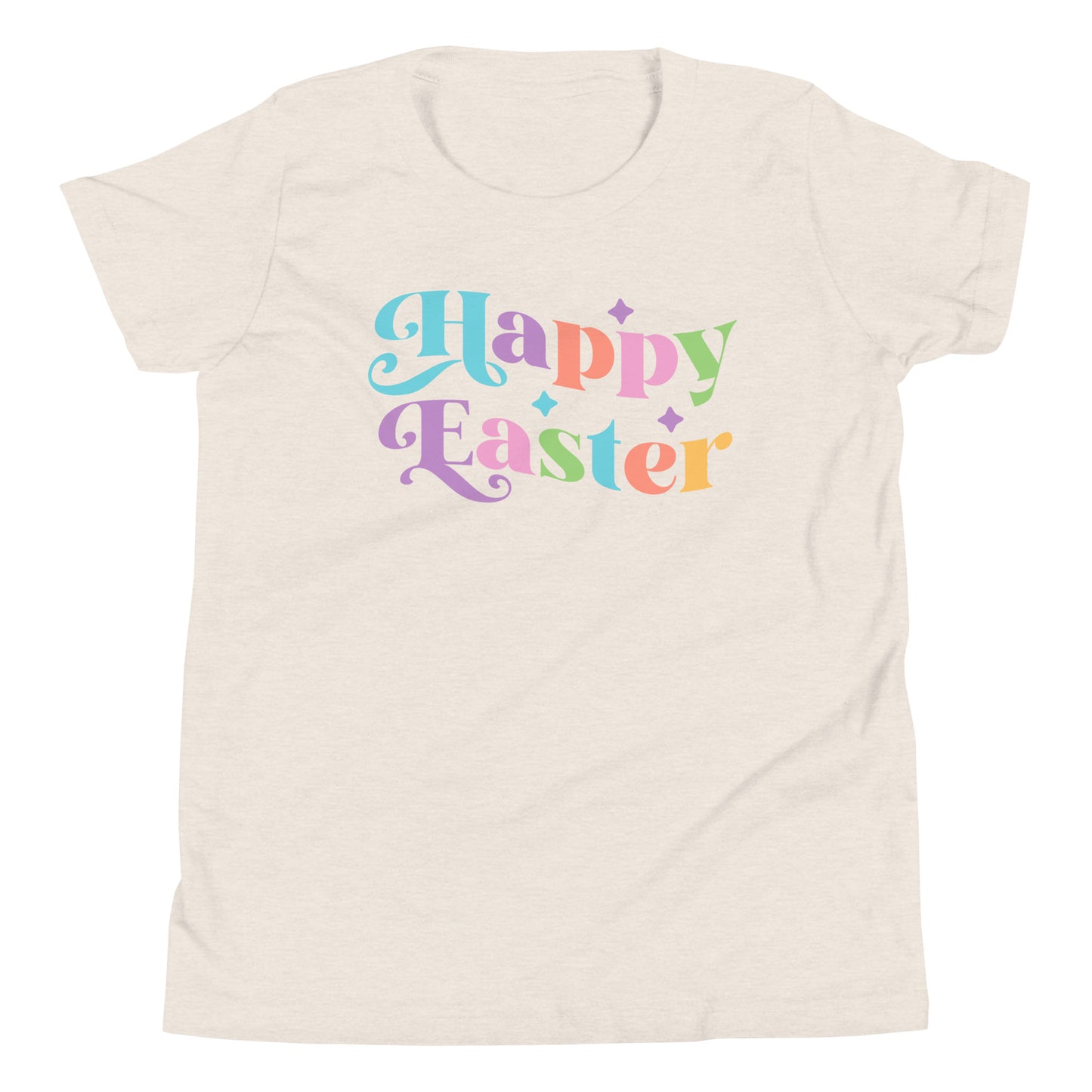 Youth Short Sleeve T-Shirt "Happy Easter"