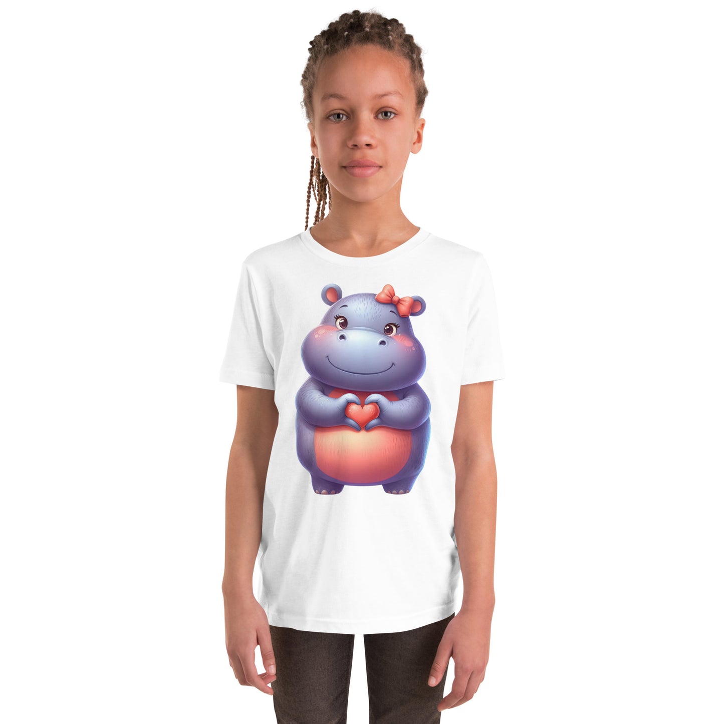 Hippo Youth Short Sleeve T-Shirt